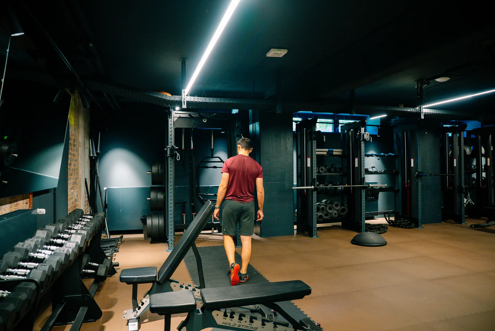 Fitnessstudio bei New Forge Coworking